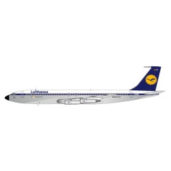 1/400 LUFTHANSA BOEING 707-300 POLISHED REG: D-ABOX WITH ANTENNA 1/400 LUFTHANSA BOEING 707-300 POLISHED REG: D-ABOX WITH ANTENNA