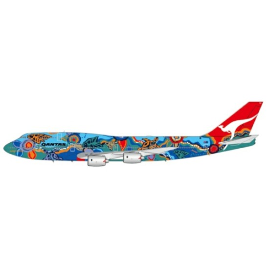 1/400 QANTAS 747-300 NALANJI DREAMING VH-EBU WITH ANTENNA 1/400 QANTAS 747-300 NALANJI DREAMING VH-EBU WITH ANTENNA