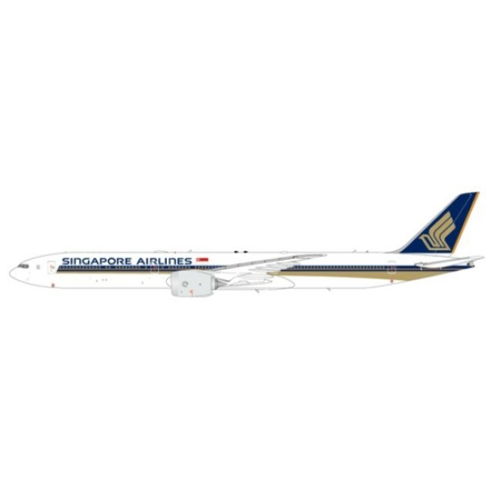 1/400 SINGAPORE AIRLINES BOEING 777-9X FOLDED WINGTIPS WITH ANTENNA