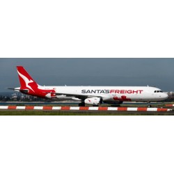 1/400 QANTAS FREIGHT AIRBUS A321(P2F) SANTAS FREIGHT REG: VH-XF4 WITH ANTENNA
