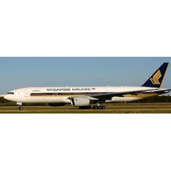1/400 SINGAPORE AIRLINES BOEING 777-200ER JUBILEE REG: 9V-SRN WITH ANTENNA 1/400 SINGAPORE AIRLINES BOEING 777-200ER JUBILEE REG: 9V-SRN WITH ANTENNA
