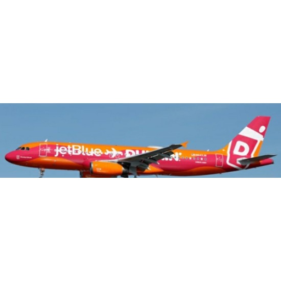 1/400 JETBLUE AIRBUS A320 DUNKIN REG: N643JB WITH ANTENNA 1/400 JETBLUE AIRBUS A320 DUNKIN REG: N643JB WITH ANTENNA