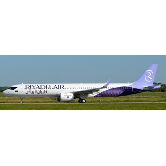 1/400 RIYADH AIR AIRBUS A321XLR REG: F-WWBZ WITH ANTENNA 1/400 RIYADH AIR AIRBUS A321XLR REG: F-WWBZ WITH ANTENNA