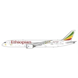 1/400 ETHIOPIAN AIRLINES BOEING 787-9 DREAMLINER 80 YEARS REG: ET-AXS FLAPS DOWN WITH ANTENNA
