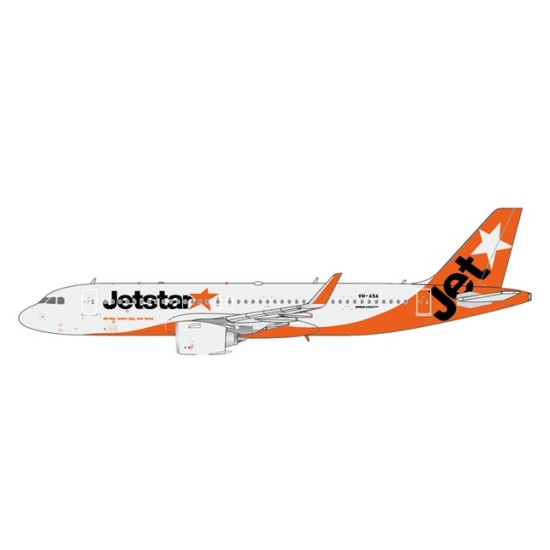1/400 JETSTAR AIRWAYS AIRBUS A320NEO REG: VH-A5A WITH ANTENNA