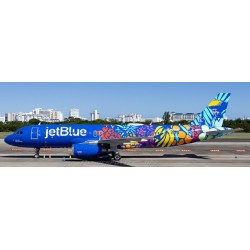 1/400 JETBLUE AIRBUS A320 ISLA DEL BLUENCANTO REG: N657JB WITH ANTENNA 1/400 JETBLUE AIRBUS A320 ISLA DEL BLUENCANTO REG: N657JB WITH ANTENNA