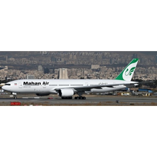1/400 MAHAN AIR BOEING 777-200ER IRANS 1ST BOEING 777 REG: EP-MTC WITH ANTENNA