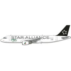 1/400 ITA AIRWAYS AIRBUS A320 STAR ALLIANCE REG: EI-EIB WITH ANTENNA