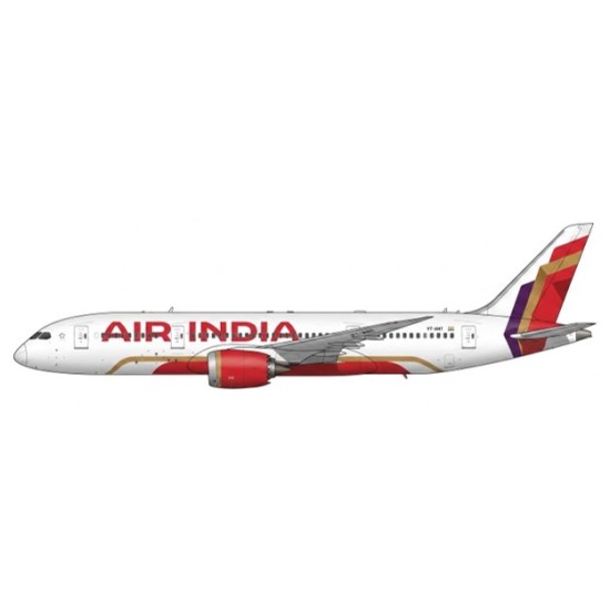 1/400 AIR INDIA BOEING 787-8 NC REG: VT-ANT FLAPS DOWN WITH ANTENNA