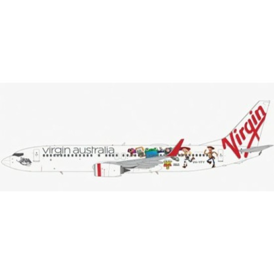 1/400 VIRGIN AUSTRALIA BOEING 737-800 TS 5 REG: VH-YFY WITH ANTENNA