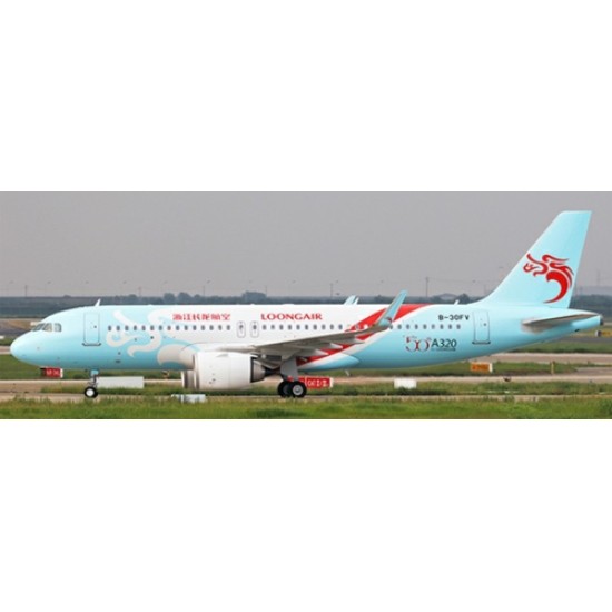 1/400 LOONGAIR AIRBUS A320 50TH A320 FOR LOONGAIR REG: B-30F