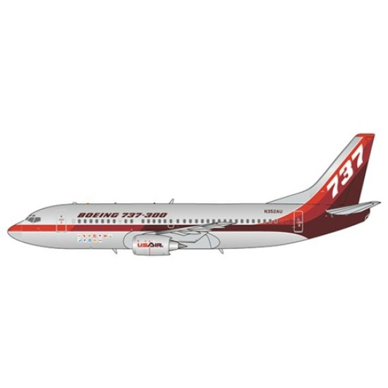 1/400 BOEING COMPANY BOEING 737-300 FARNBOROUGH AIR SHOW 198