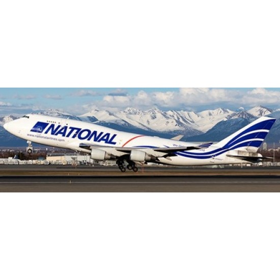 1/400 NATIONAL AIRLINES BOEING 747-400(BCF) N702CA XX4975