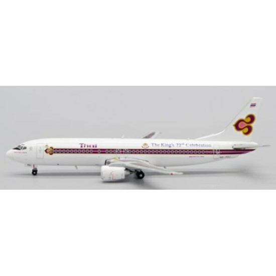 1/400 THAI AIRWAYS BOEING 737-400 THE KINGS 72ND CELEBRATION
