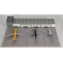1/400 AIRPORT CARGO TERMINAL DISPLAY CASE WITH APRON AND 3 AIRCRAFT MODELS