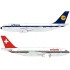 1/200 SWISSAIR/LUFTHANSA AIRBUS A310-200 REG: F-WZLH WITH ST