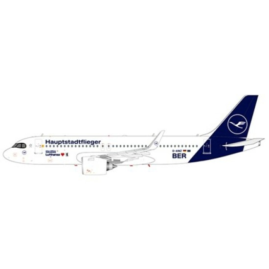 1/200 LUFTHANSA AIRBUS A320NEO HAUPTSTADTFLIEGER LIVERY REG
