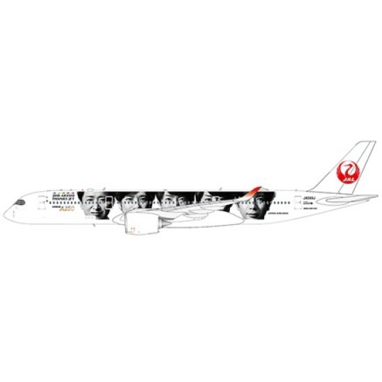 1/200 JAPAN AIRLINES AIRBUS A350-900XWB SPECIAL LIVERY REG: