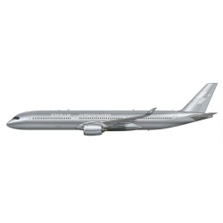 1/200 STARLUX AIRLINES AIRBUS A350-1000XWB AIRSORAYAMA SILVER REG: B-58553 FLAPS DOWN WITH STAND