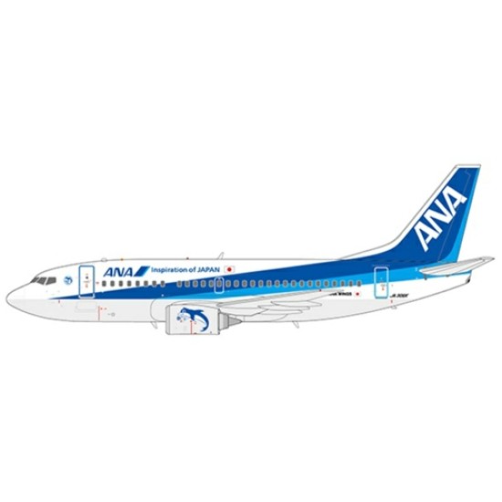 1/200 ANA WINGS BOEING 737-500 FAREWELL REG: JA306K WITH STA
