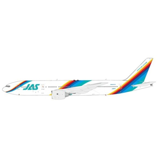 1/200 JAPAN AIR SYSTEM BOEING 777-200 REG: JA8977 WITH STAND