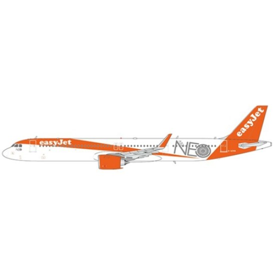 1/400 EASYJET AIRBUS A321NEO A321NEO TITLE REG: G-UZMA EW421N003