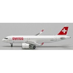 1/400 SWISS AIRBUS A320NEO REG: HB-JDA WITH ANTENNA
