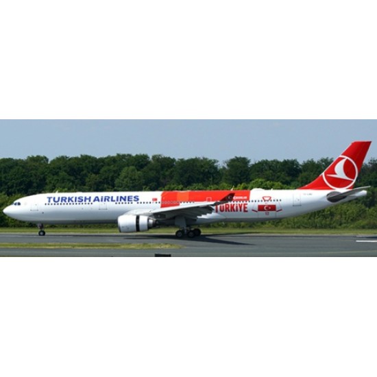 1/400 TURKISH AIRLINES AIRBUS A330-300 TARIHI FORMA LIVERY W