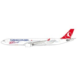 1/400 TURKISH AIRLINES AIRBUS A330-300 300TH AIRCRAFT EW4333012 1/400 TURKISH AIRLINES AIRBUS A330-300 300TH AIRCRAFT EW4333012