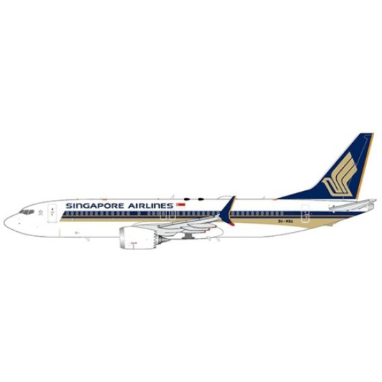 1/400 SINGAPORE AIRLINES BOEING 737-8 MAX REG: 9V-MBA EW438M005