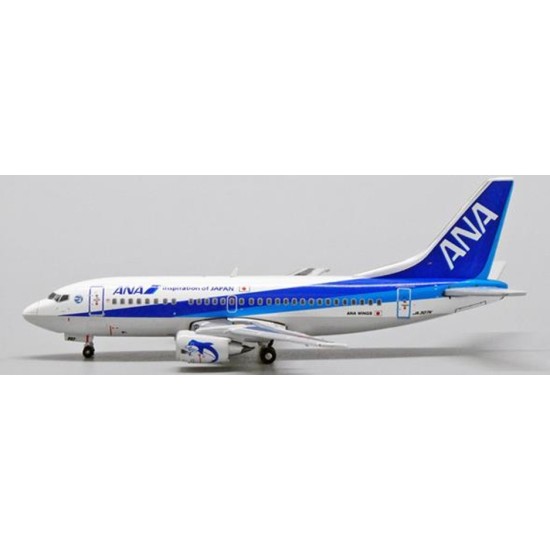 1/400 ALL NIPPON AIRWAYS BOEING 737-500 FAREWELL REG: JA307K WITH ANTENNA