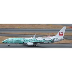 1/400 JAPAN TRANSOCEAN AIR BOEING 737-800 YUI JINBEI JET REG: JA07RK FLAPS DOWN WITH ANTENNA NEW TOOLING 1/400 JAPAN TRANSOCEAN AIR BOEING 737-800 YUI JINBEI JET REG: JA07RK FLAPS DOWN WITH ANTENNA NEW TOOLING
