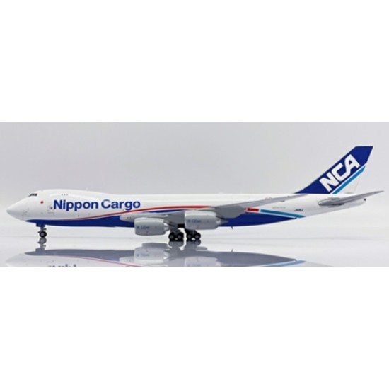 JCEW4748013 - 1/400 NIPPON CARGO AIRLINES BOEING 747-8F 30TH ANNIVERSARY REG: JA13KZ WITH ANTENNA