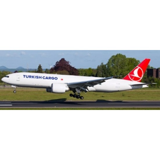 1/400 TURKISH CARGO BOEING 777-200LRF REG: TC-LJN WITH ANTEN