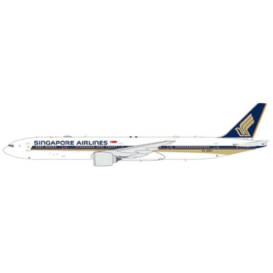 1/400 SINGAPORE AIRLINES BOEING 777-300ER FLAP DOWN 9V-SWY EW477W009A