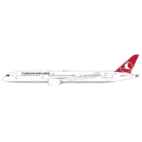 1/400 TURKISH AIRLINES BOEING 787-9 DREAMLINER FLAP DOWN R