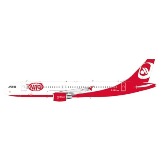 1/200 NIKI AIRBUS A320 REG: D-ABHH WITH STAND LH2203