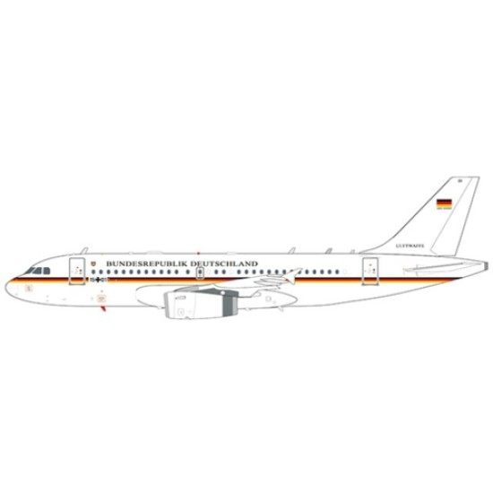 1/200 GERMANY AIR FORCE AIRBUS A319(CJ) REG: 15 01 WITH STAN