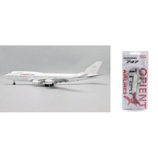 1/200 ORIENT THAI AIRLINES BOEING 747-400 REG: HS-STC FLAPS