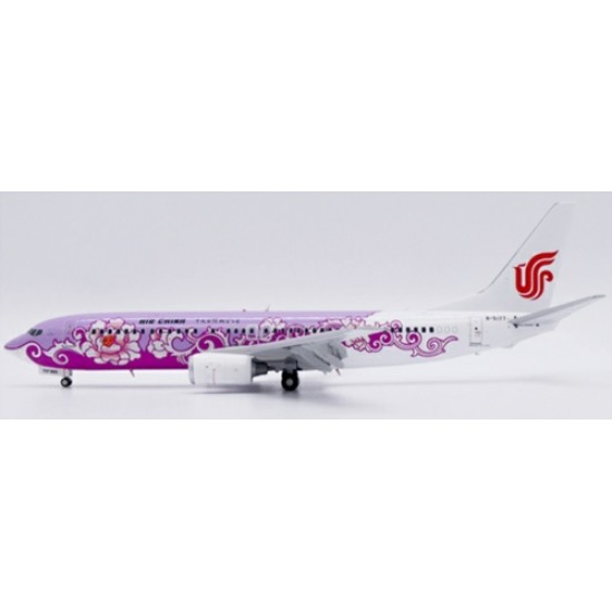 JCLH2360 - 1/200 AIR CHINA BOEING 737-800 PINK PEONY REG: B-5177 WITH STAND