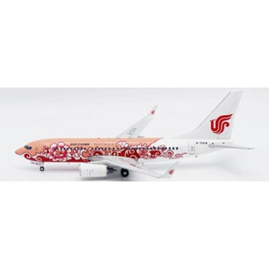 1/200 AIR CHINA BOEING 737-700 BROWN PEONY REG: B-5214 WITH STAND 1/200 AIR CHINA BOEING 737-700 BROWN PEONY REG: B-5214 WITH STAND