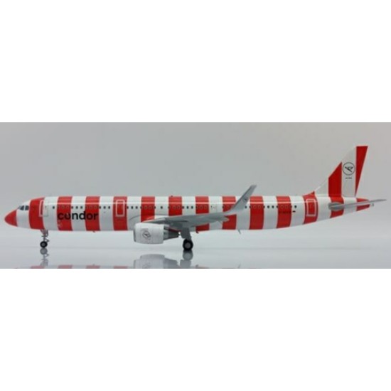 1/200 CONDOR AIRBUS A321 RED REG: D-ATCG WITH STAND
