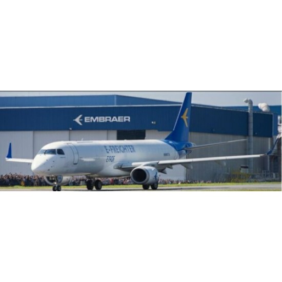 1/200 EMBRAER HOUSE COLOUR E190F E-FREIGHTER REG: N986TA WIT