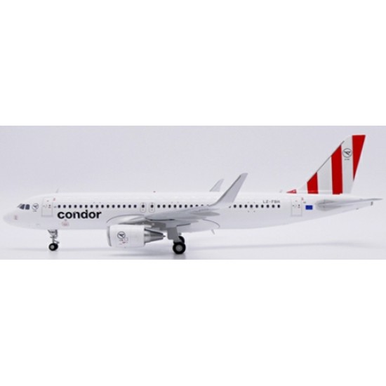 1/200 CONDOR AIRBUS A320 RED TAIL REG: LZ-FBH WITH STAND 1/200 CONDOR AIRBUS A320 RED TAIL REG: LZ-FBH WITH STAND