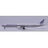 1/200 BOEING HOUSE COLOUR 767-400ER POLISHED REG: N76400 FLAPS DOWN WITH STAND