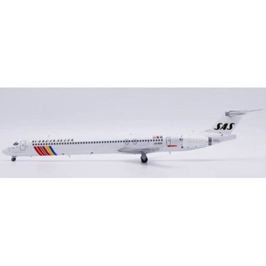 1/200 SAS SCANDINAVIAN AIRLINES MCDONNELL DOUGLAS MD-90 OC REG: LN-ROA WITH STAND