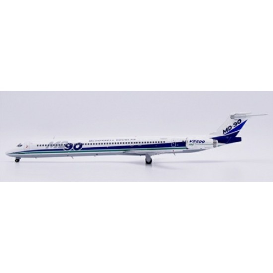 1/200 HOUSE COLOUR MCDONNELL DOUGLAS MD-90 REG: N901DC WITH STAND 1/200 HOUSE COLOUR MCDONNELL DOUGLAS MD-90 REG: N901DC WITH STAND