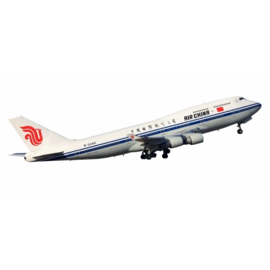 1/200 AIR CHINA BOEING 747-400 LAST FLIGHT REG: B-2445