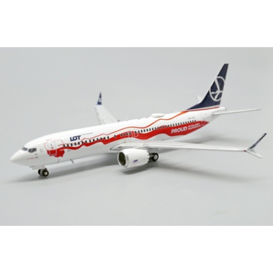 1/400 LOT POLISH AIRLINES B737-8MAX POLAND INDEPENDENCE LIVERY SP-LVD LH4200