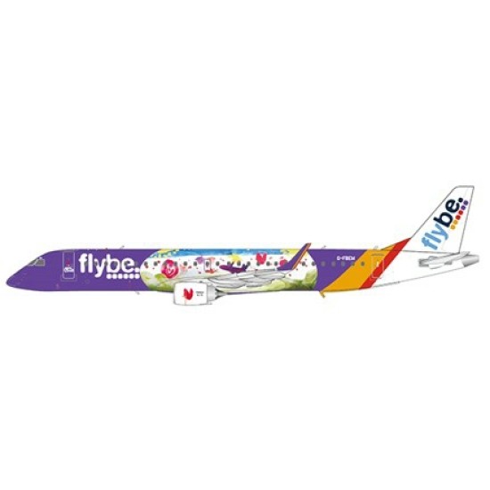 1/400 FLYBE EMBRAER 190-200LR KIDS AND TEENS LIVERY REG G-FB